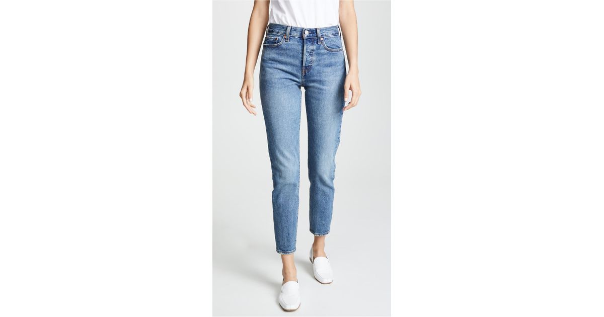 Levi's Denim Wedgie Icon Jeans in Blue - Lyst