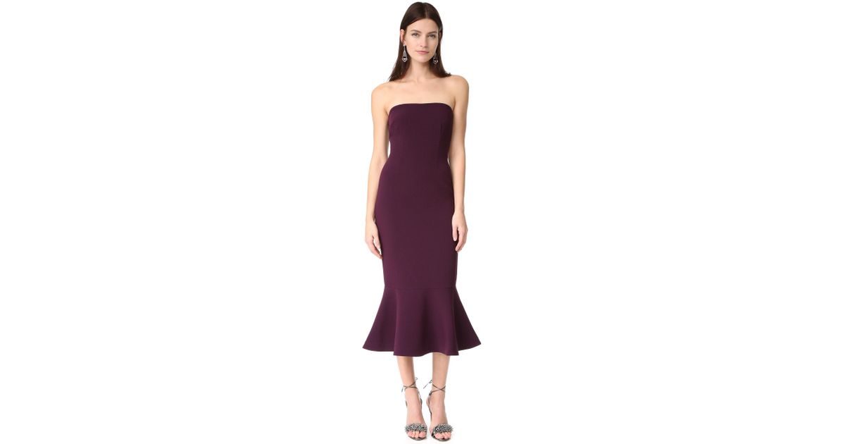 cinq a sept black luna dress