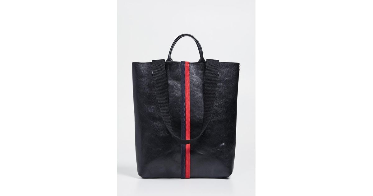 Clare V, Bags, Clare V Annie Leather Tote With Webbing Handles