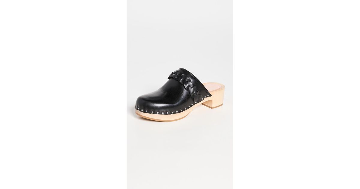 Loeffler Randall Polina Low-heel Clogs in Black | Lyst