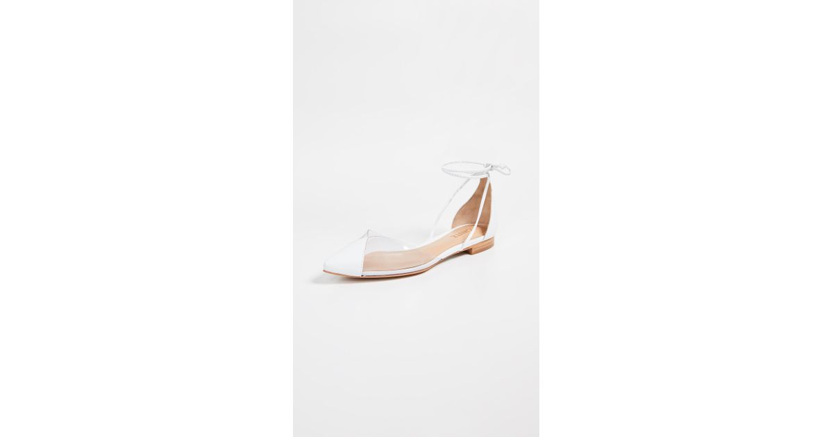 schutz merry pointed toe flats