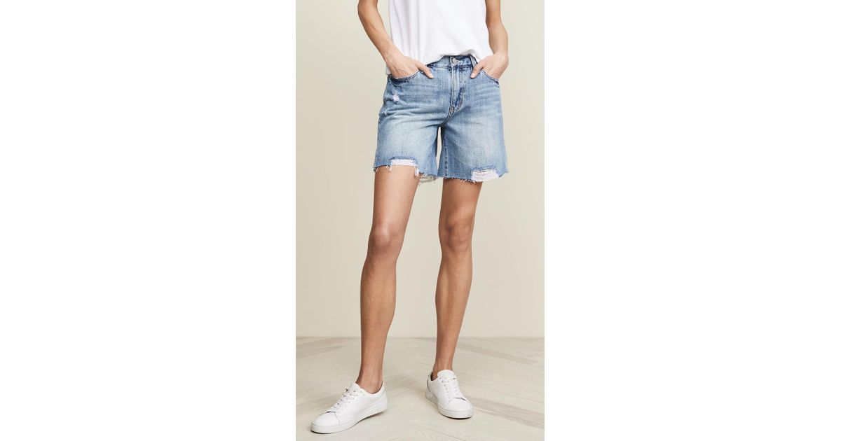 mid rise boyfriend shorts