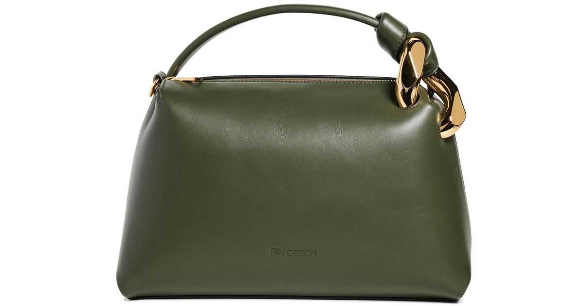 JW Anderson The Jwa Corner Bag in Green | Lyst