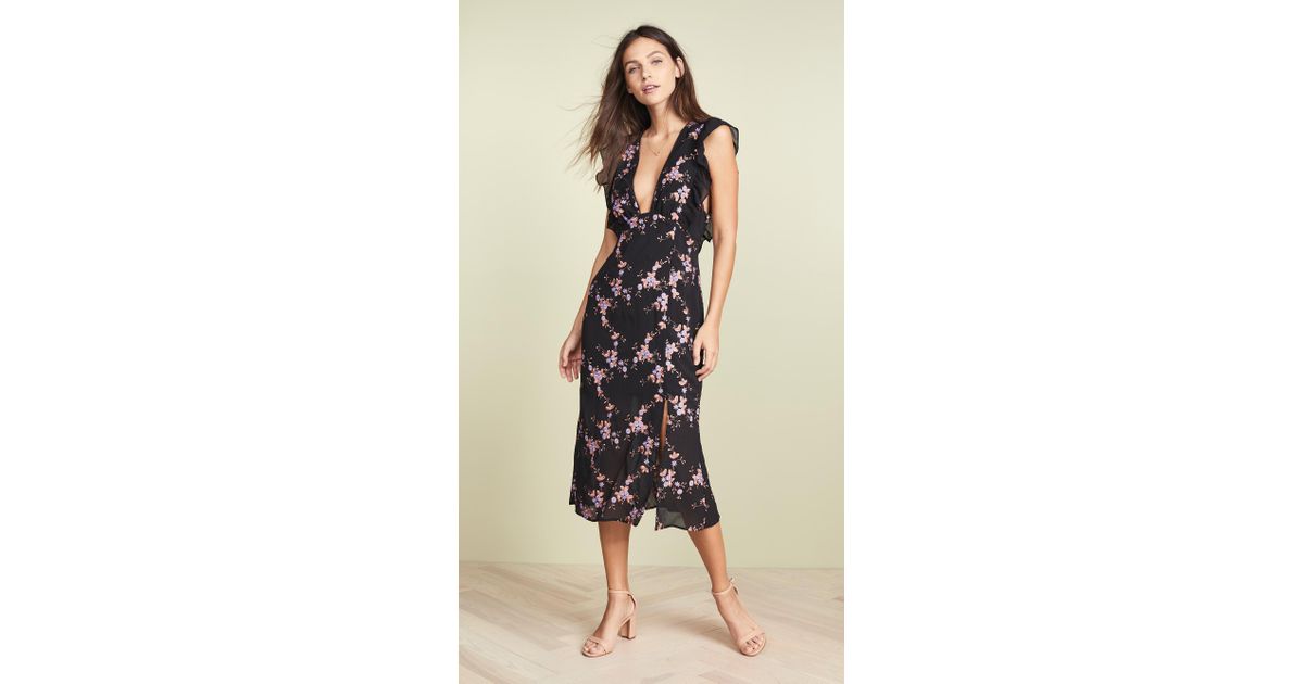 talulah seguro midi dress