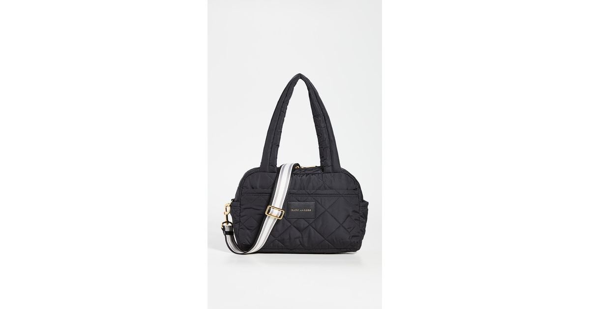 Marc Jacobs Synthetic Small Weekender in Black | Lyst