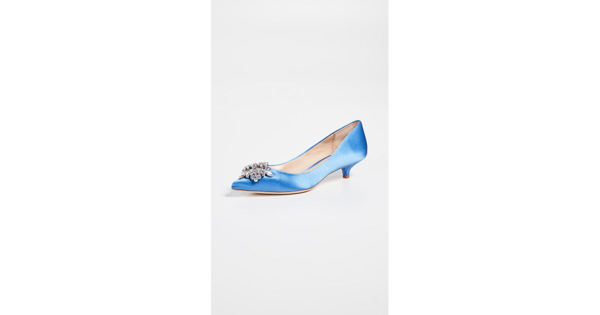 badgley mischka vail kitten heel