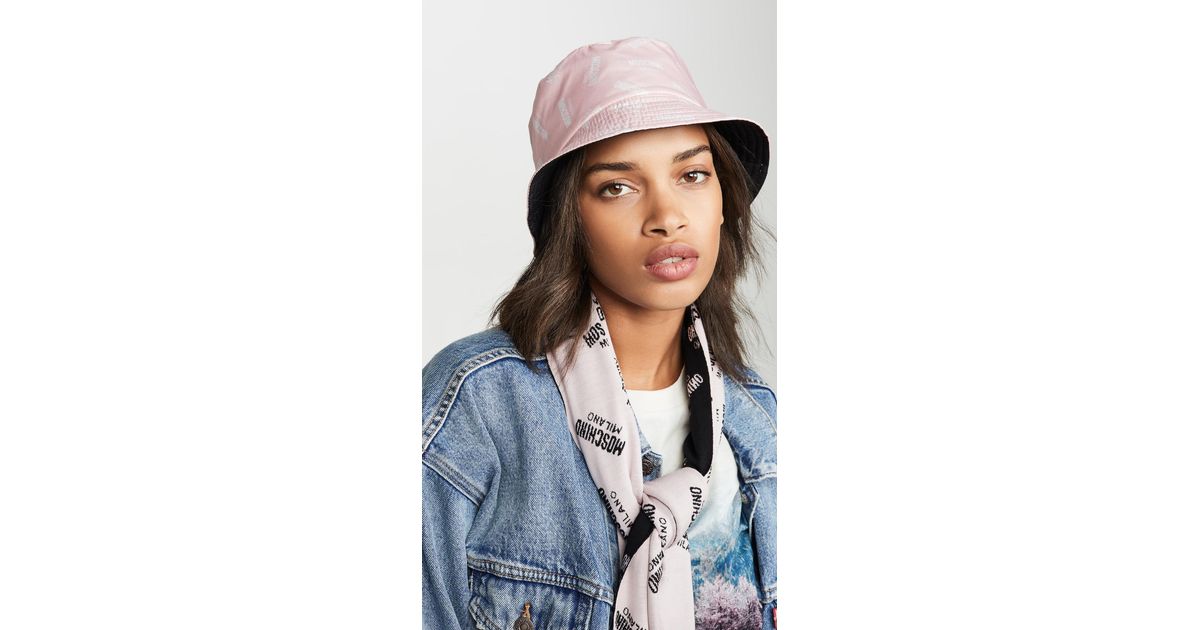 moschino bucket hat