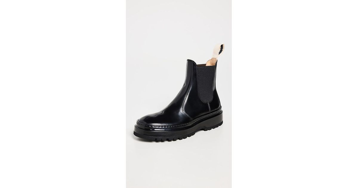 Jacquemus Les Chelsea Pavane Boots in Black | Lyst Jacquemus Les Chelsea Pavane Boots in Black | Lyst