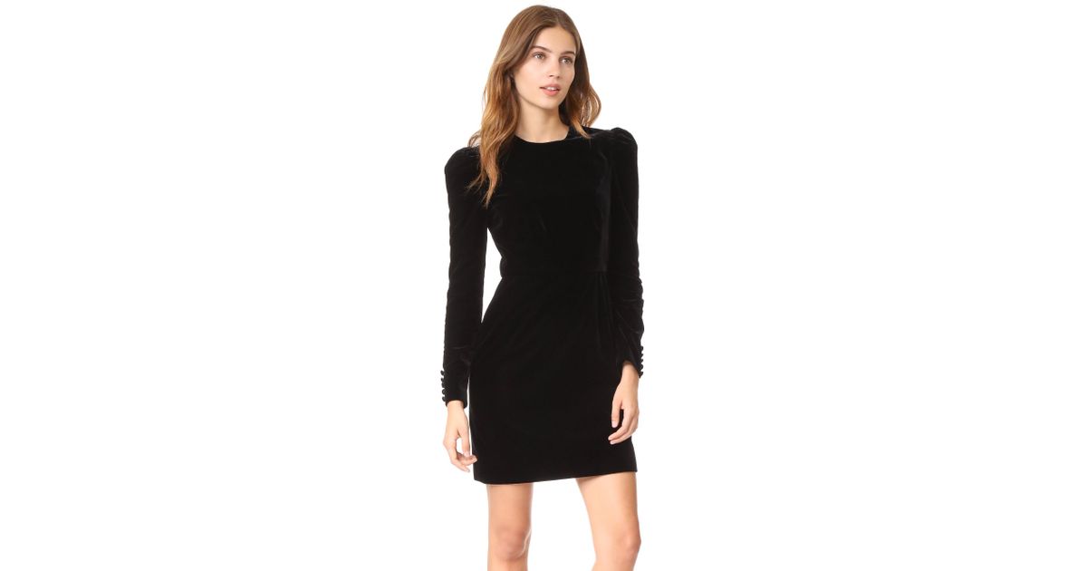 jill jill stuart velvet dress