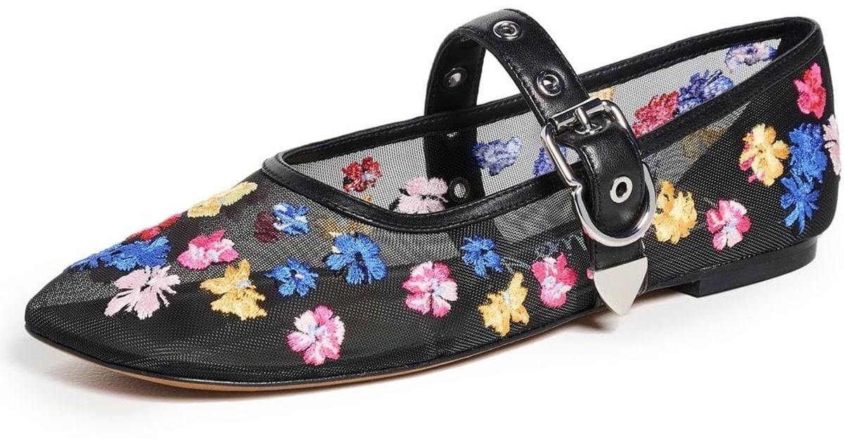 【COLOR iN ID】Flower mesh jane ID Flowerworks Mesh Mary Jane – 3.1 Phillip Lim