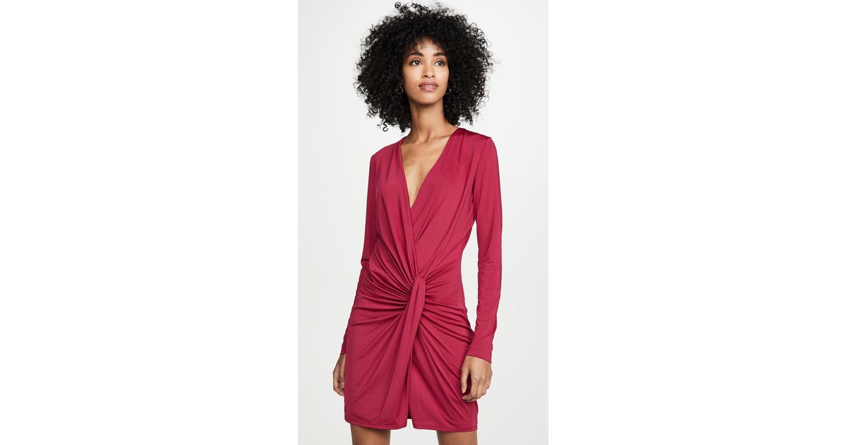 black halo lara dress
