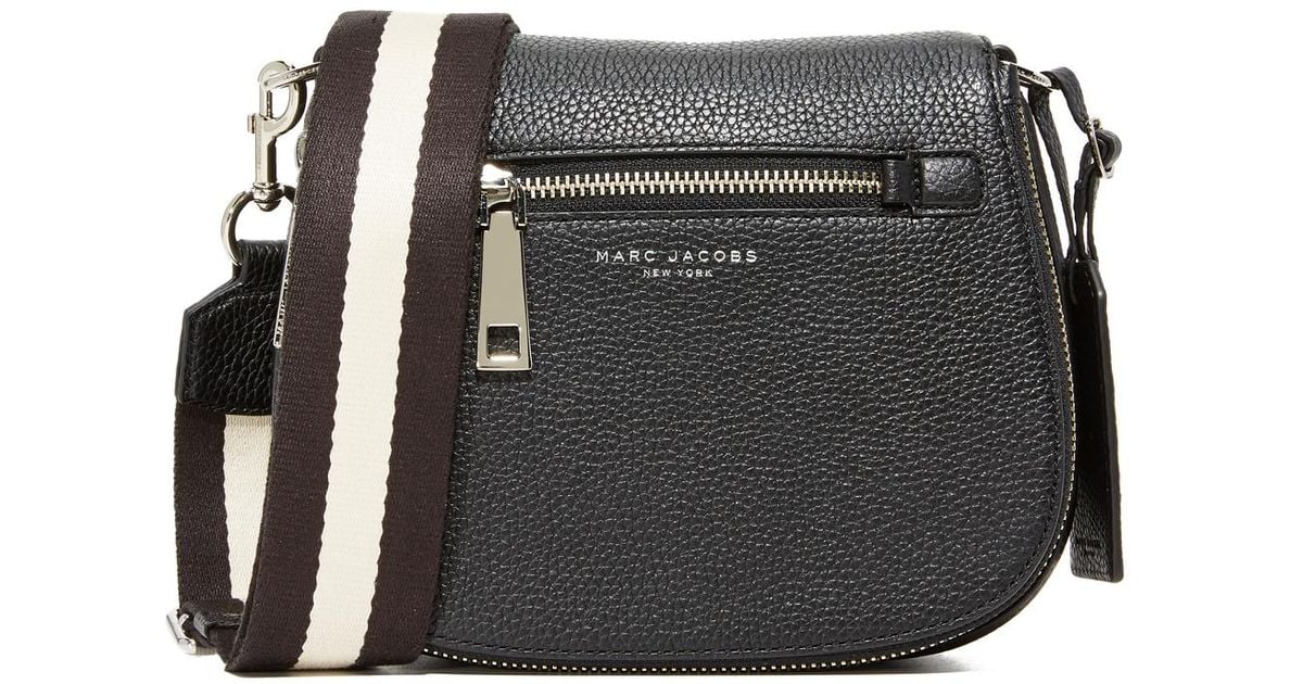 Marc Jacobs Gotham Small Nomad Saddle Bag in Black Lyst