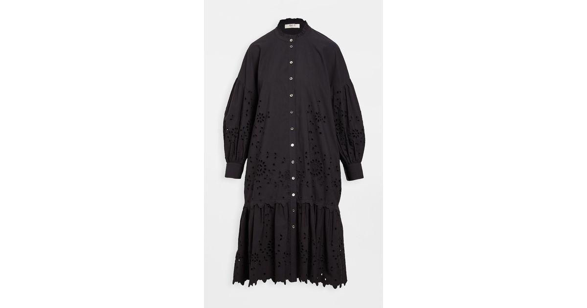 sea fern eyelet dress
