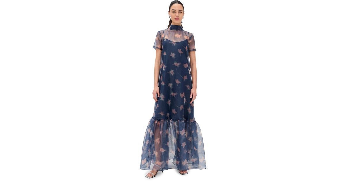 gray boho dress Boho Long Summer Sundress – Off-Shoulder Slit Skirt Floral Maxi Dress Women's Boho Fashion in Black | 5XL main image 1