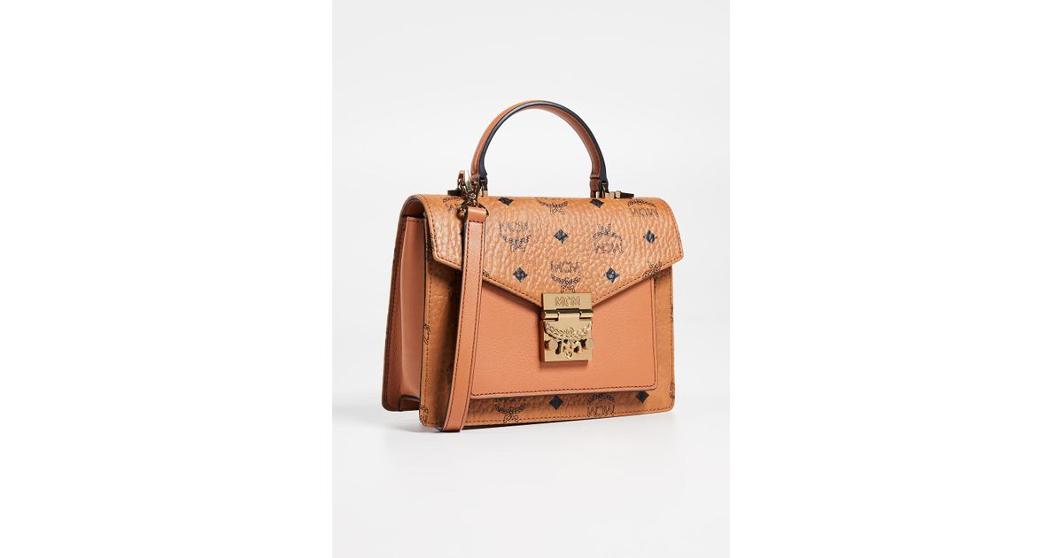 Mcm patricia online studded outline