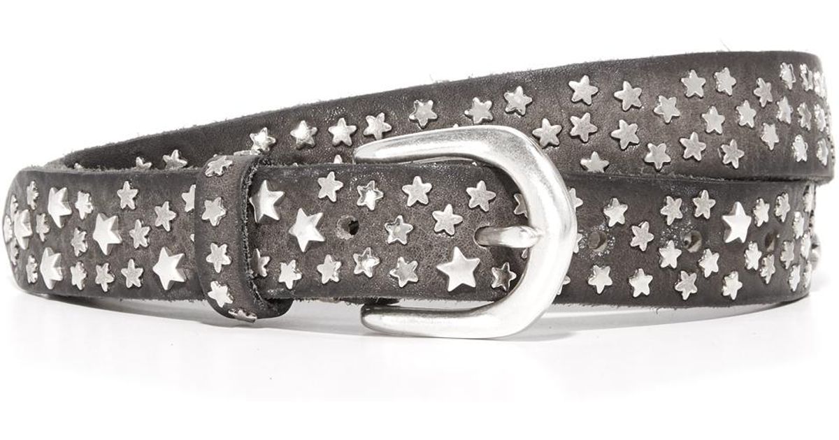 Stars Black Braun Silver Grey Women Genuine Leather Belt Studs Belt Star