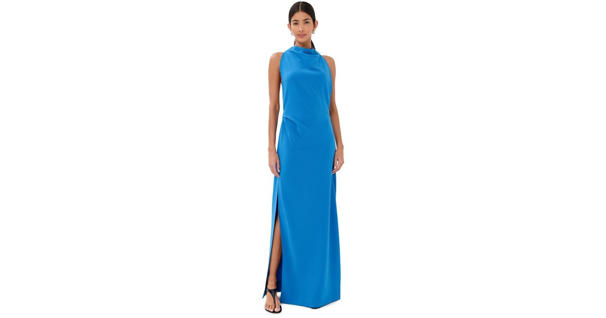proenza schouler faye backless dress Faye Backless Twist Back Dress in Matte Double Crepe
