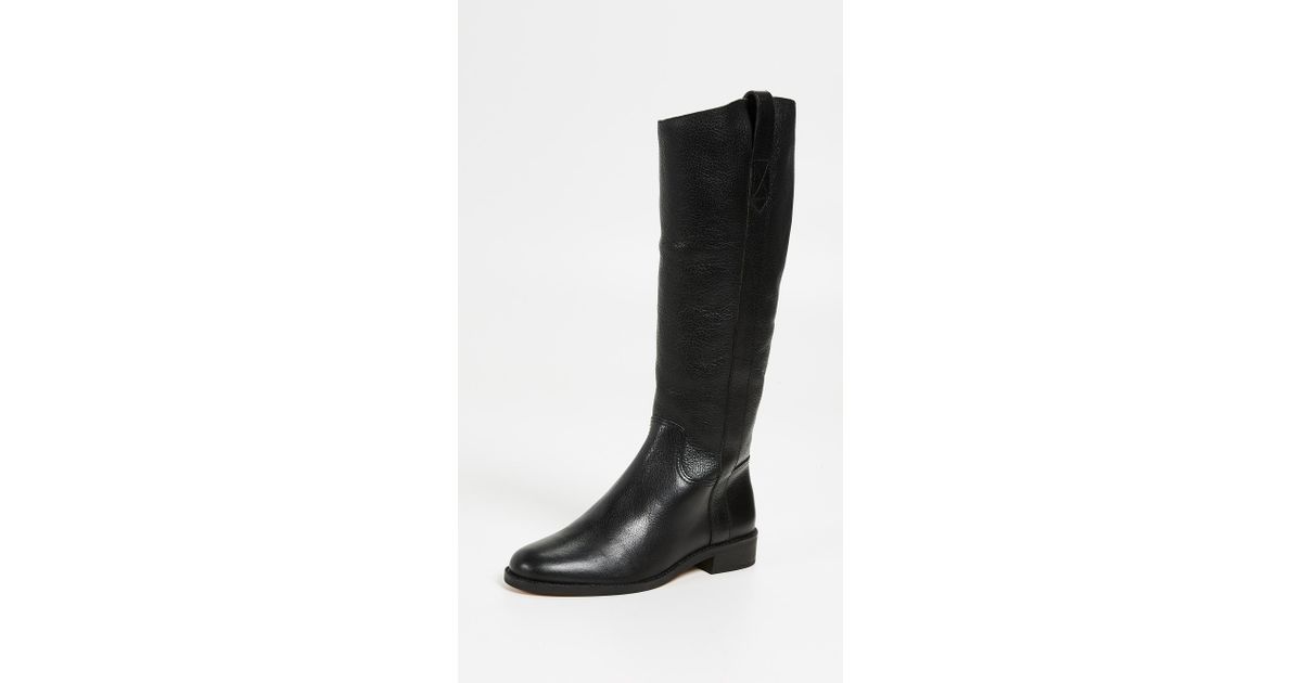 Madewell Leather Penny Tall Boots in 