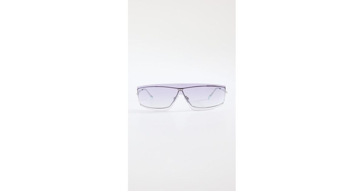 Isabel Marant Rimless Shield Sunglasses | Lyst
