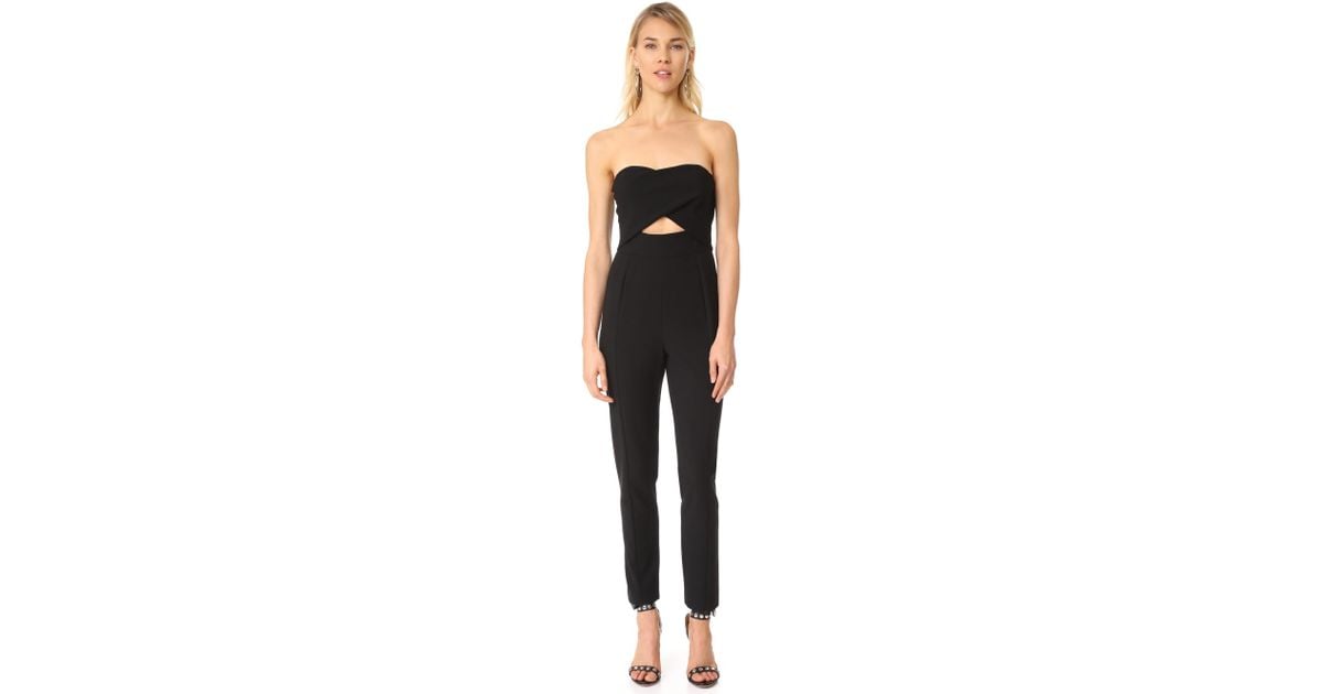 black halo jada jumpsuit