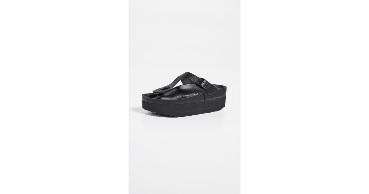 birkenstock gizeh platform exquisite sandals