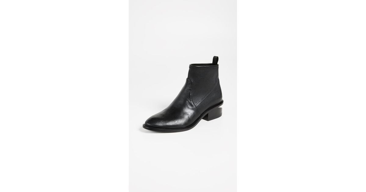 Alexander wang kori top block heel bootie