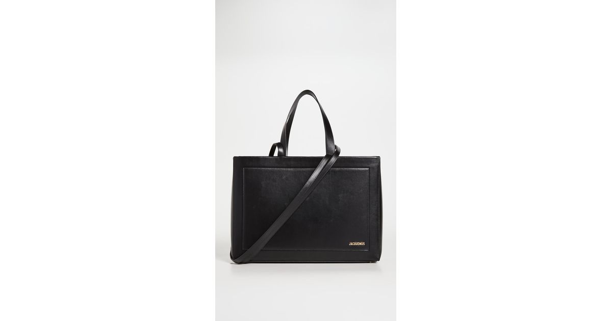 le cabas neve leather tote