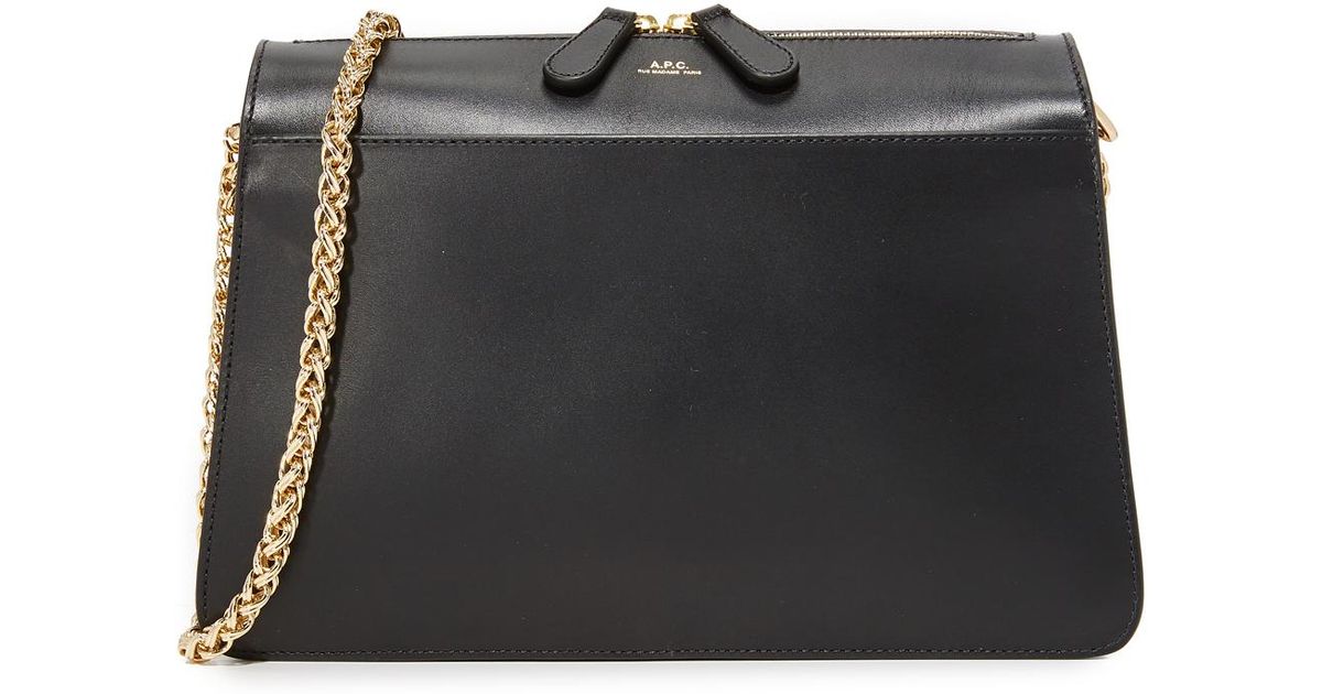 A.P.C. Sac Ella Bag in Black | Lyst