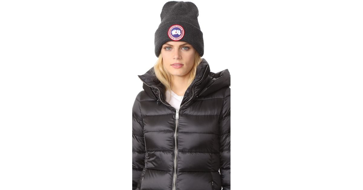 canada goose arctic disc toque beanie canada goose arctic disc toque beanie