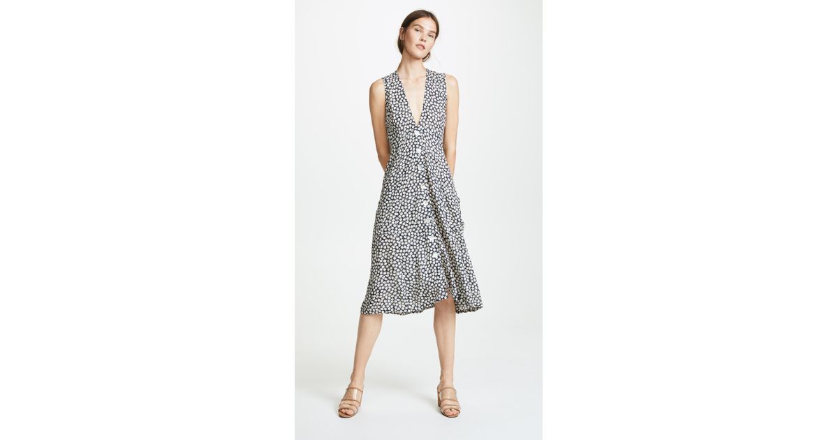 faithfull blohm midi dress