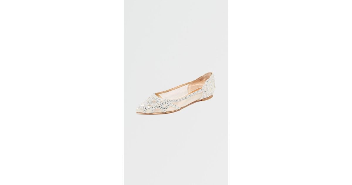 badgley mischka gigi ivory