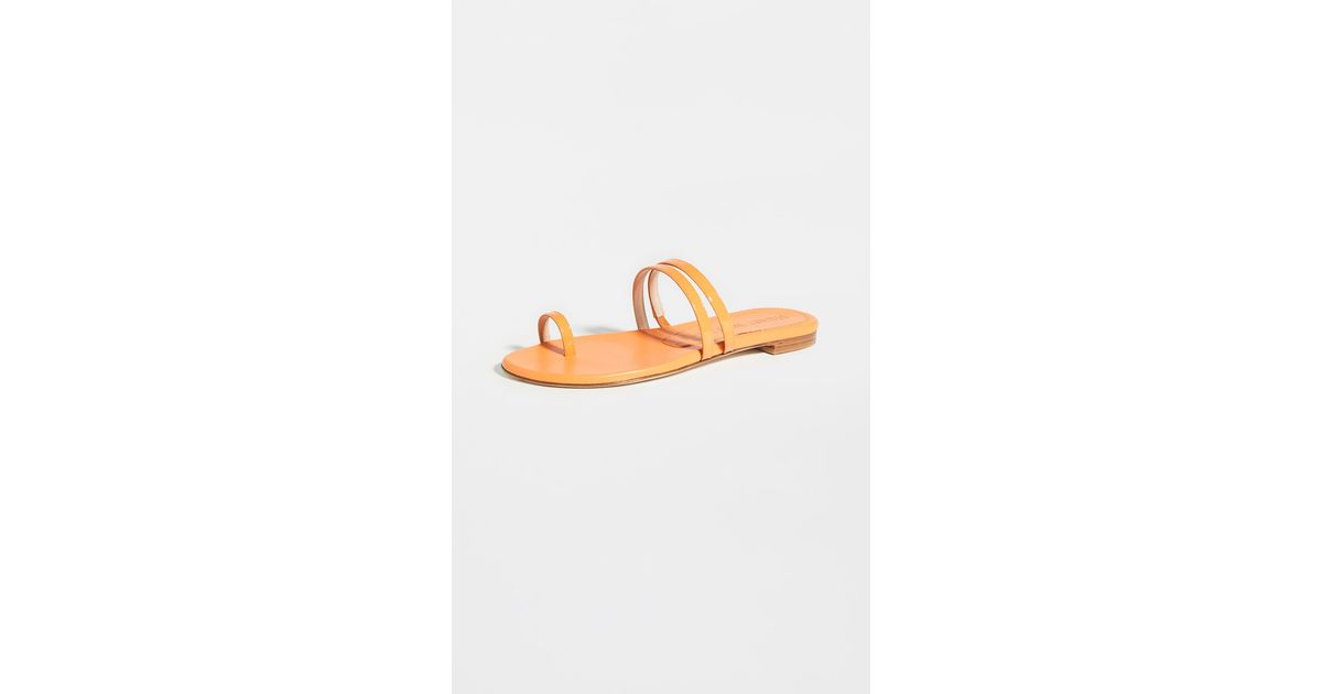 stuart weitzman orange heels