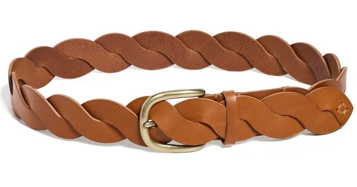 Isabel Marant Zigza Belt in Natural | Lyst