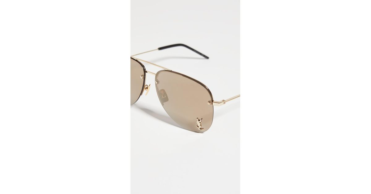 ysl aviators