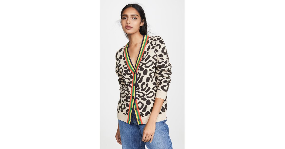 kule leopard cardigan