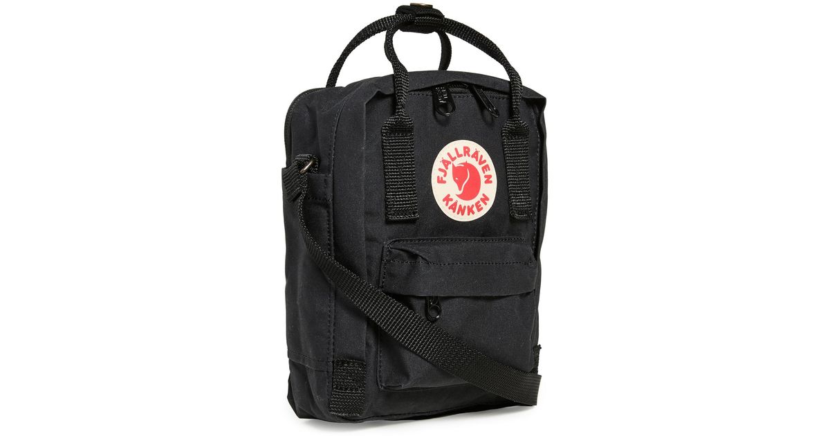 Fjallraven Kanken Sling Bag in Black Lyst