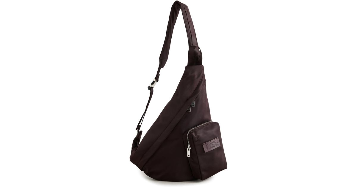 MM6 by Maison Margiela Japanese Sling Bag in Black | Lyst Canada