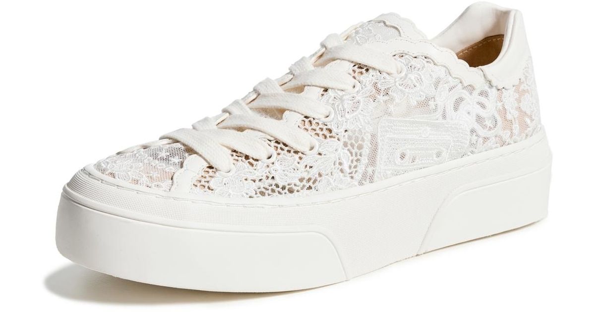 Zimmermann Pixie Low Sneakers in White | Lyst Canada
