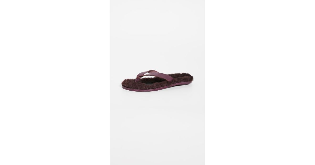 tibi flip flops