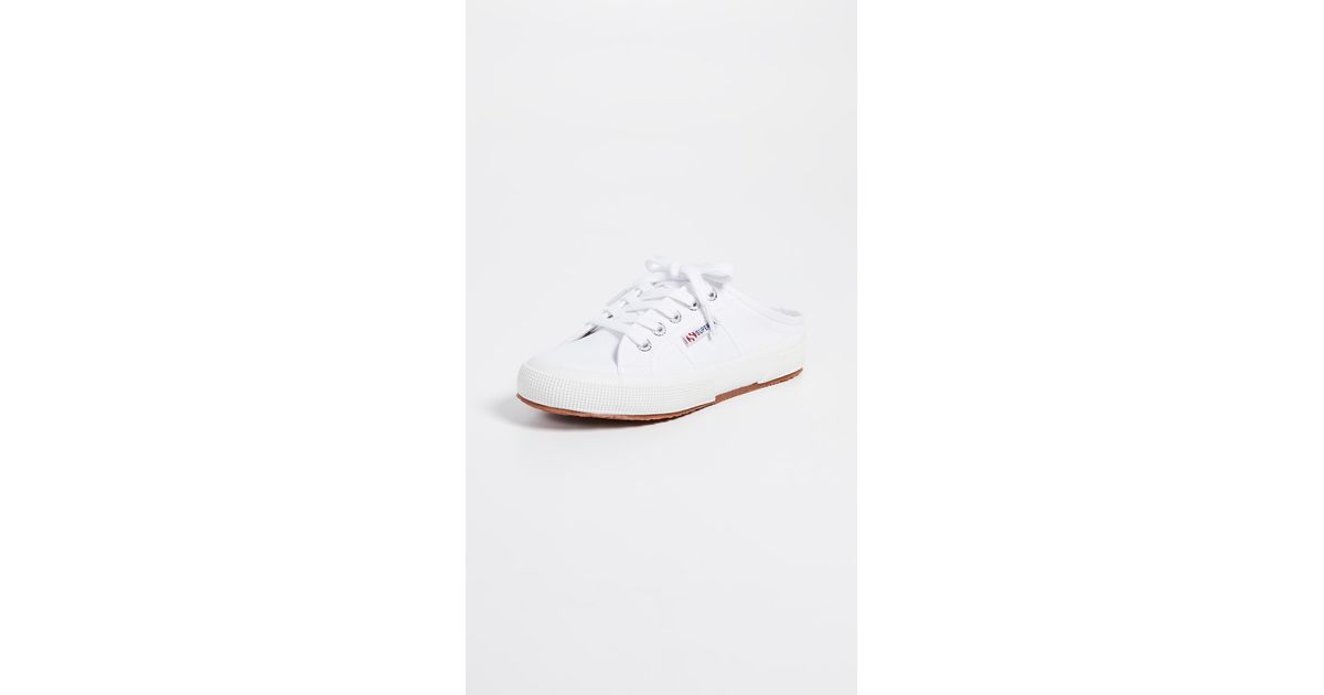superga canvas mules