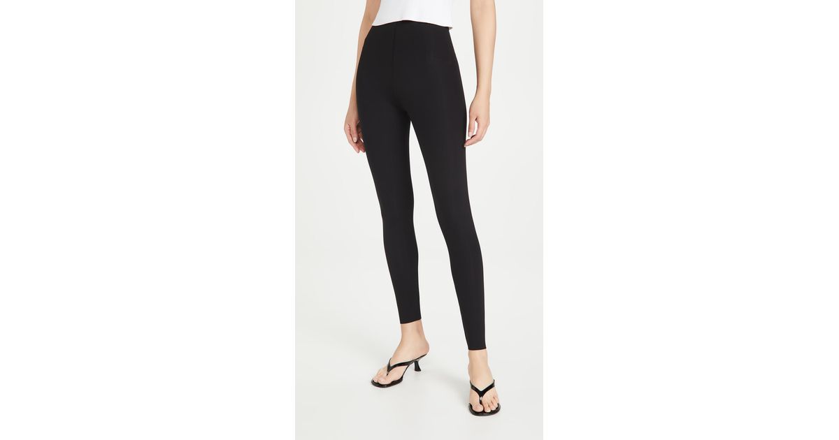 Commando Neoprene Leggings in Black | Lyst