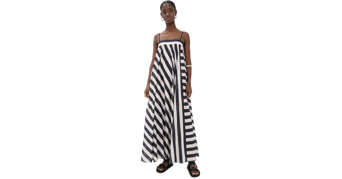 【Zimmermann】Maxine strapless ribbed gathered maxi dress Zimmermann Maxine Strapless Midi Dress in Blue | FWRD