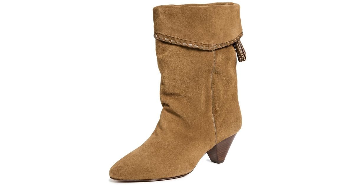 Isabel Marant Dalby Boots in Natural | Lyst