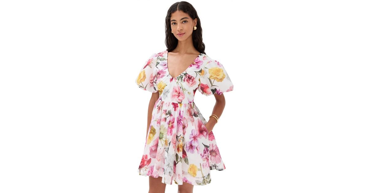 追跡便【Aje.】Fleur Mini Dress フィット＆フレアワンピース Aje Fleur Mini Dress | Shopbop