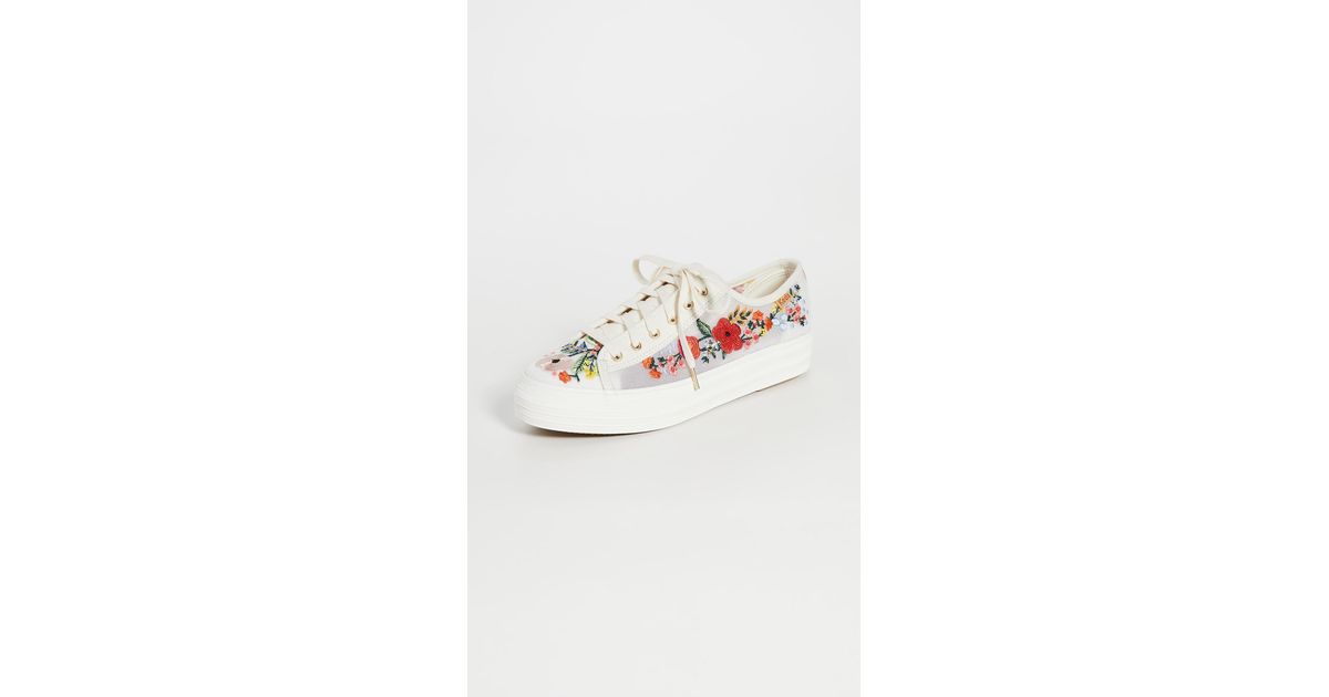 Keds white hotsell mesh sneakers