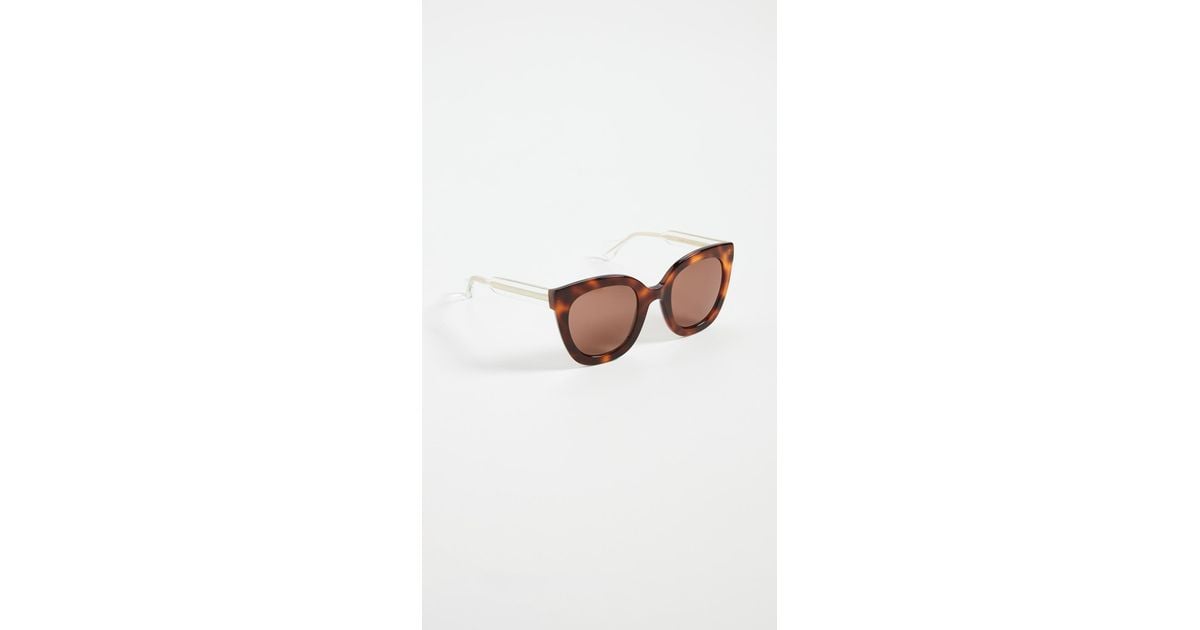 Gucci Anima D cor Square Sunglasses in Brown Lyst