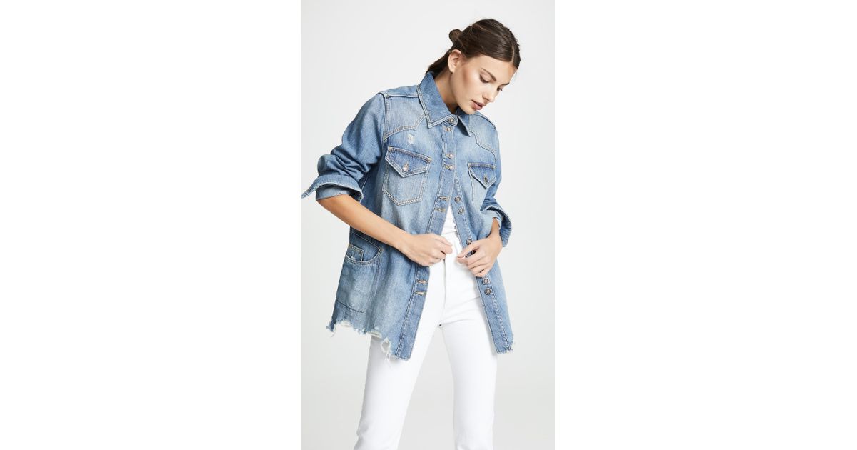 free people moonchild shirt jacket