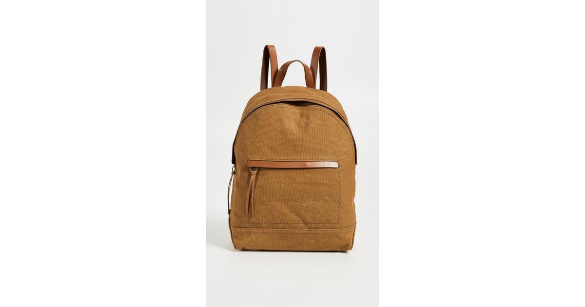 madewell canvas backpack