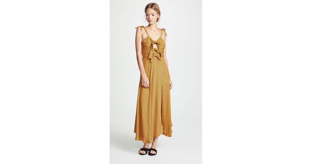 bec and bridge sun valley midi dress