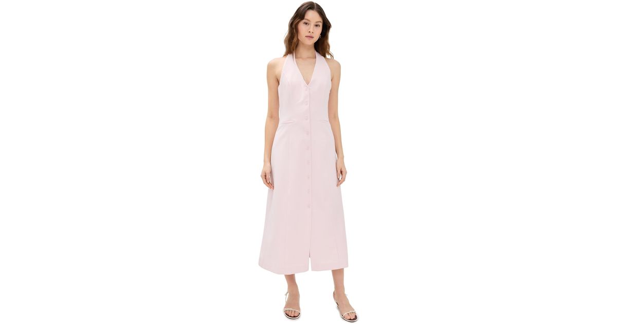 Endless Rose Halter Midi Dress in Pink | Lyst